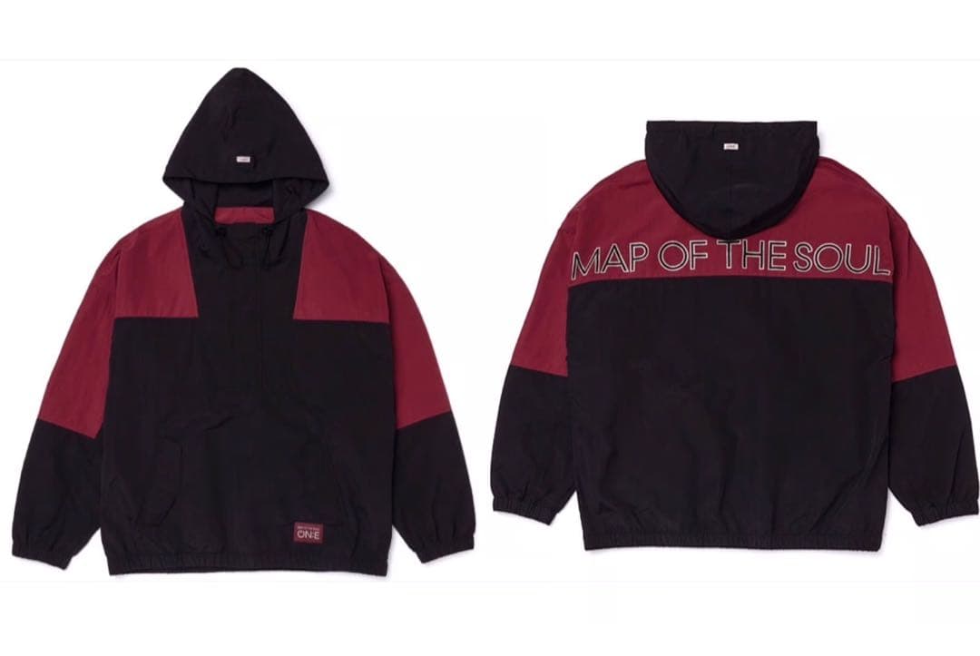 BTS MOS ON:E ユンギ SUGA 着用 アノラック　新品　フリーサイズ