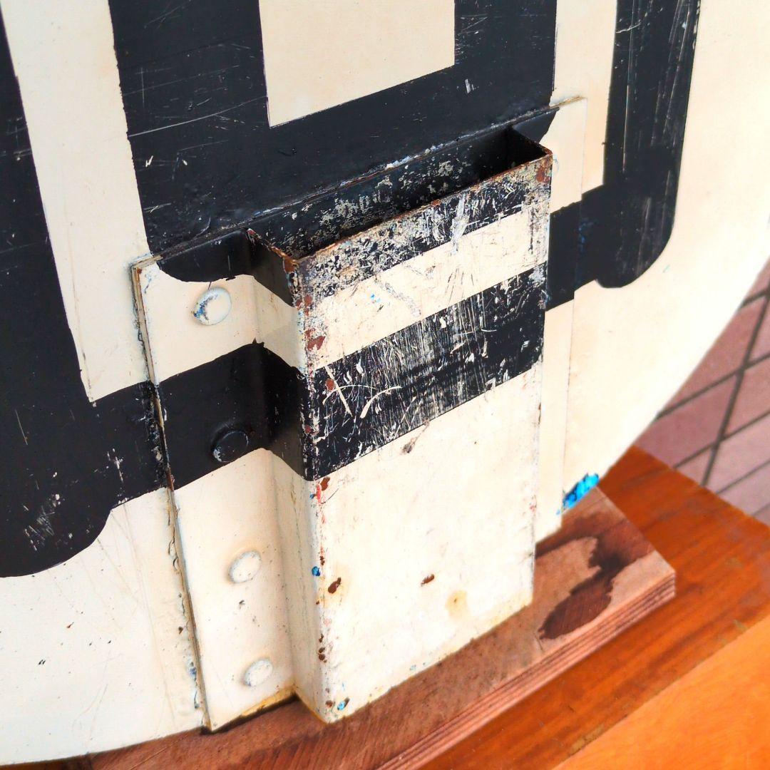 鉄道プレート(京阪電車)京阪運行標識板 臨／回 行先板サボ(当時物)