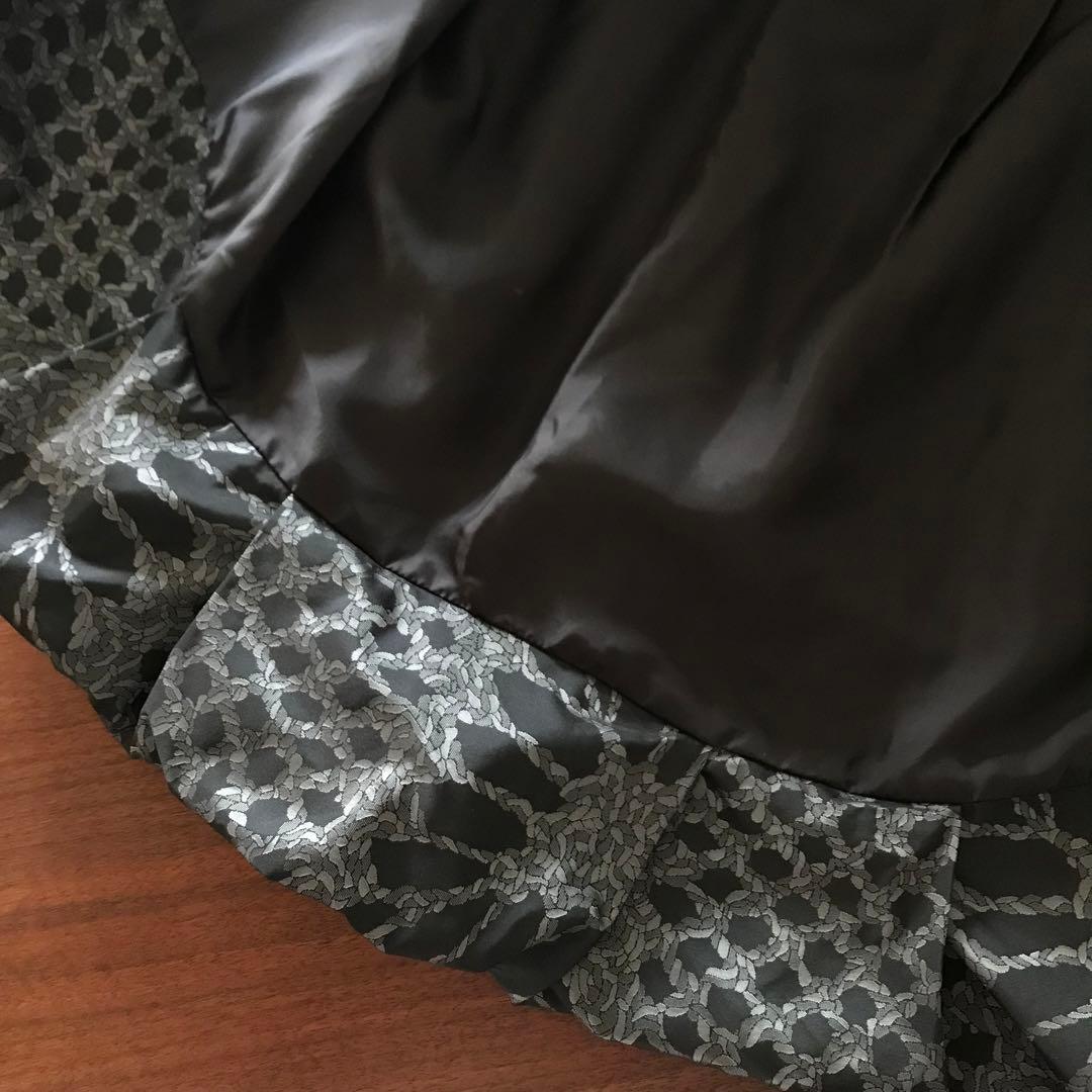 Vivienne Westwood ダークグレー バルーンスカート ひざ丈