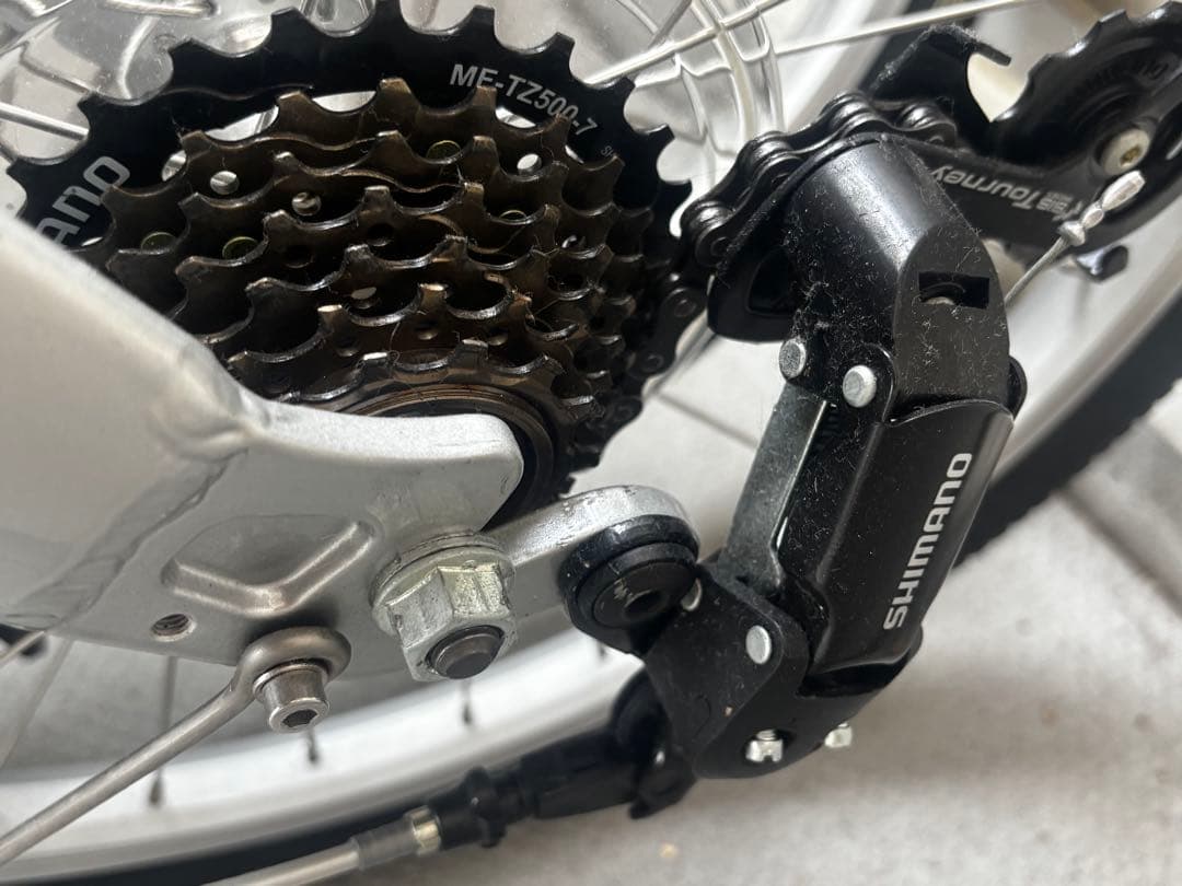 DAHON route 折りたたみ自転車 シルバー 美品