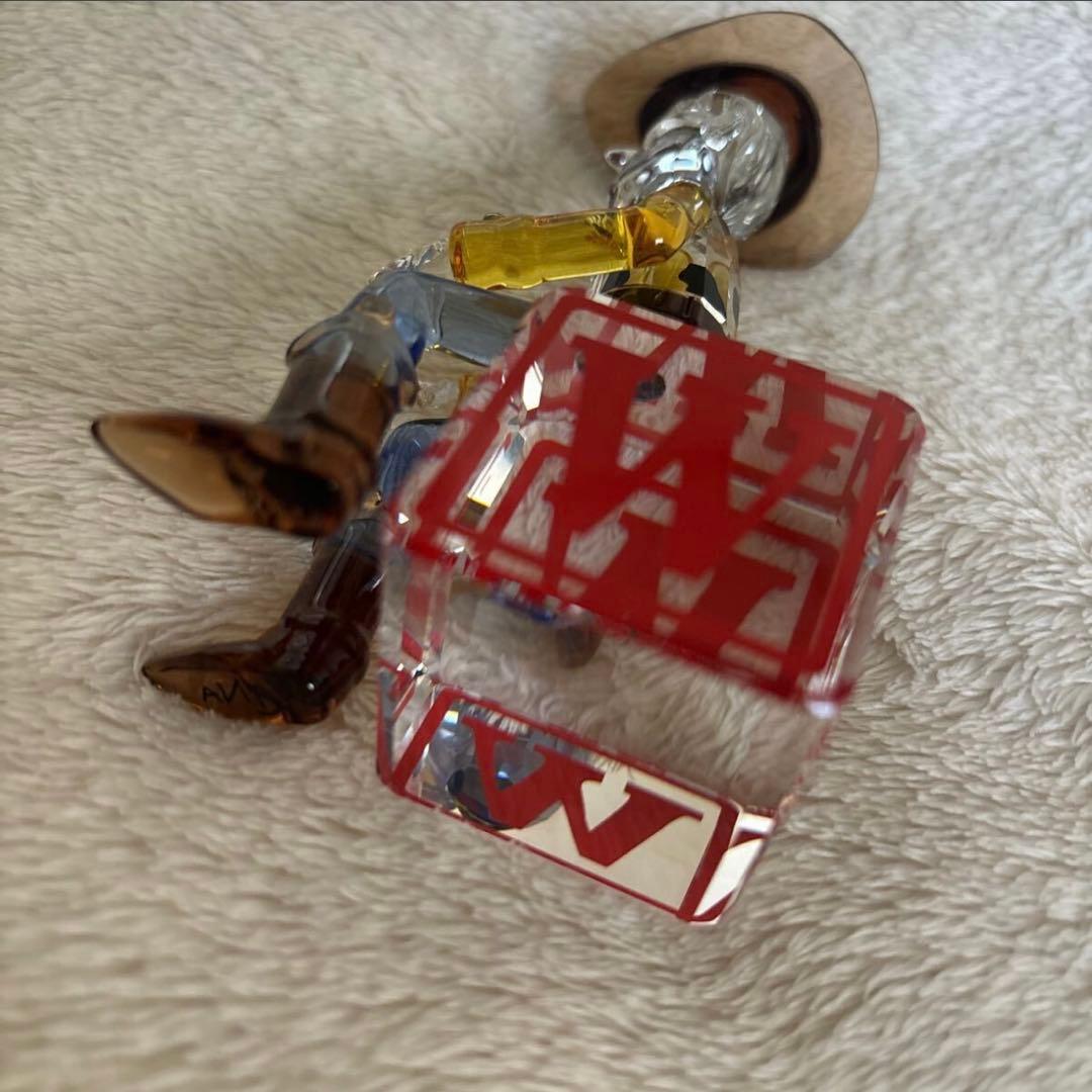 ディズニー　トイストーリー　スワロフスキー ウッディ 美品
