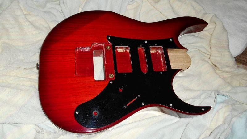 80'工房製ボディ（アッシュ系）　ネック・FRT・他付　RG系