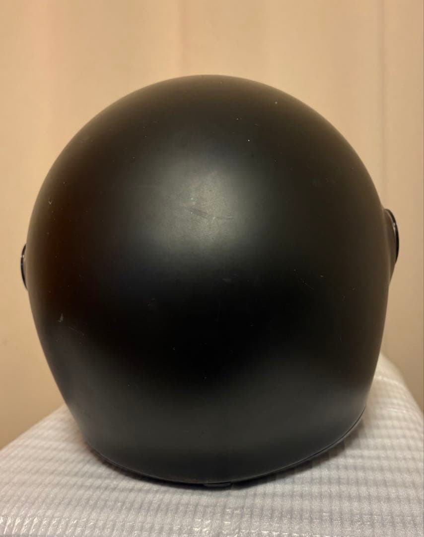 SHOEI Glamster マットブラック ピンロックシートとブルーミラー付