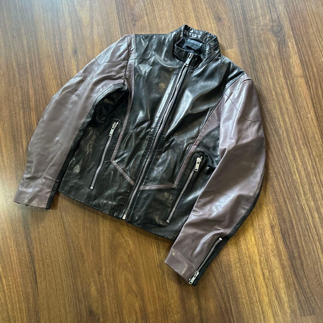 ジャケット・アウター DIESEL BLACK GOLD \"biker\" leather riders