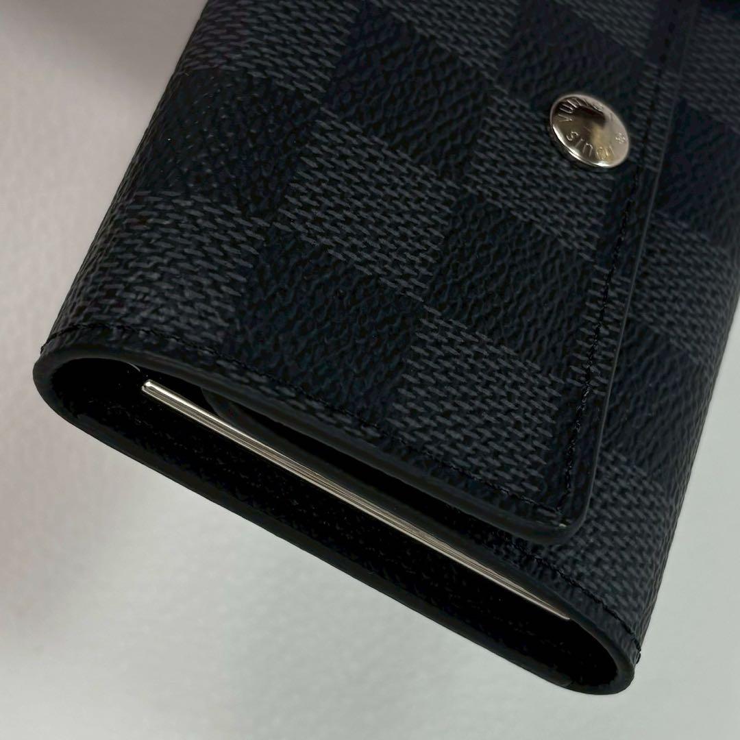 新品同様✨ルイヴィトン ミュルティクレ6 ダミエ グラフィット ICチップ