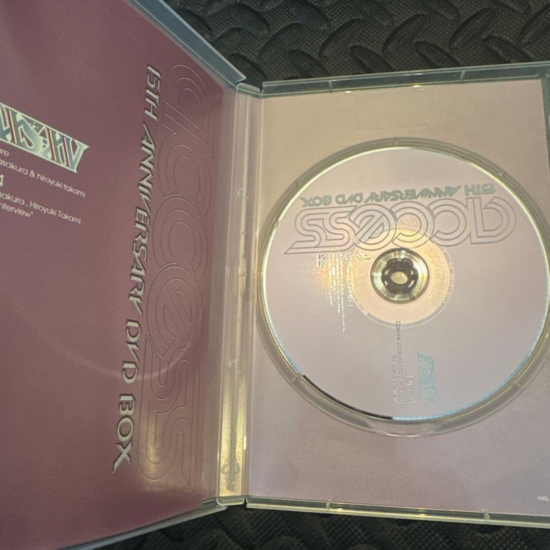 美品access 15TH ANNIVERSARY DVD-BOX完全生産限定盤