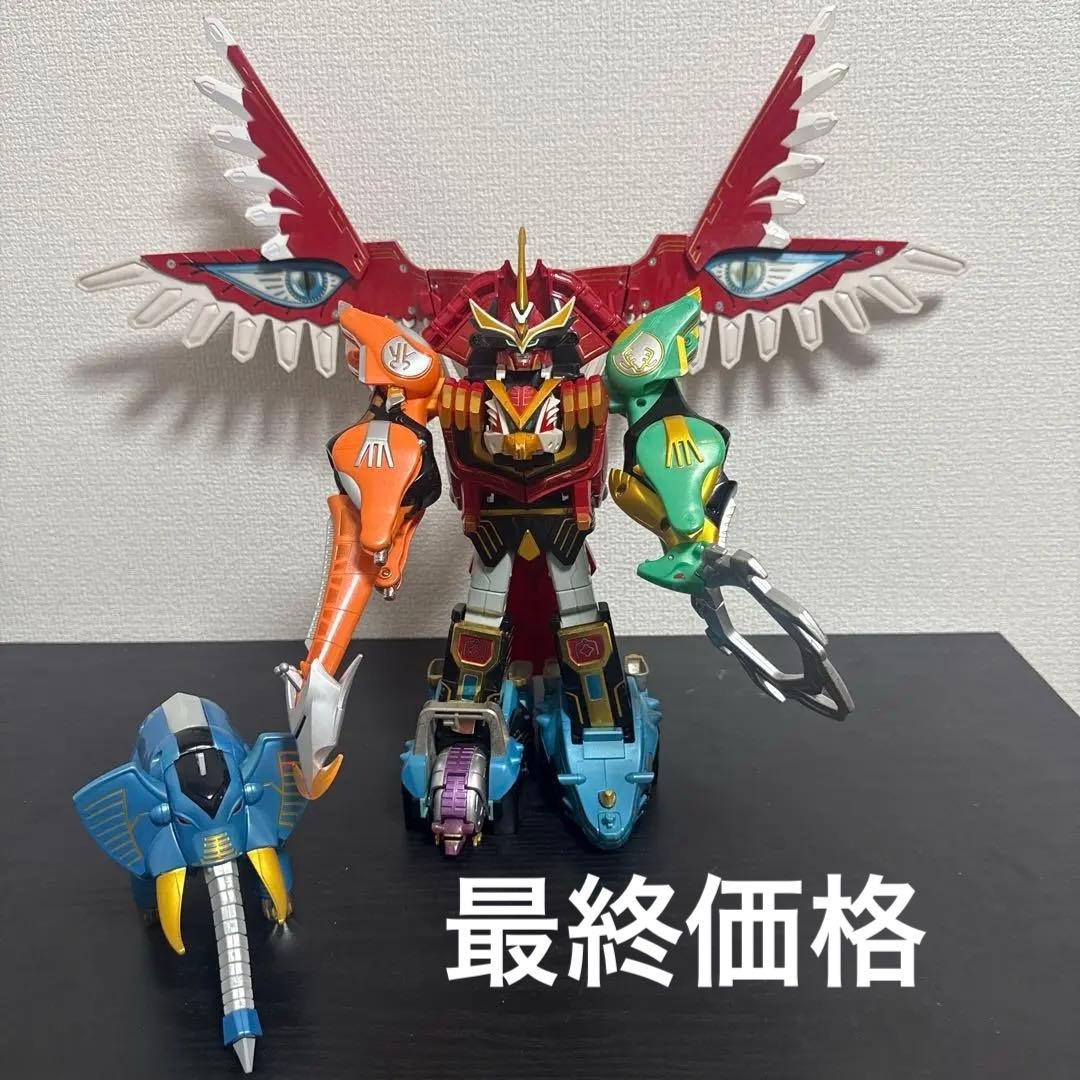 百獣戦隊ガオレンジャー　DXガオイカロス　DXガオエレファント