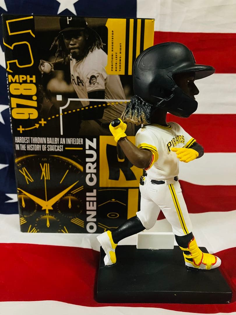 オニールクルーズ　Oneil Cruz ボブルヘッド　パイレーツ　怪物　強肩