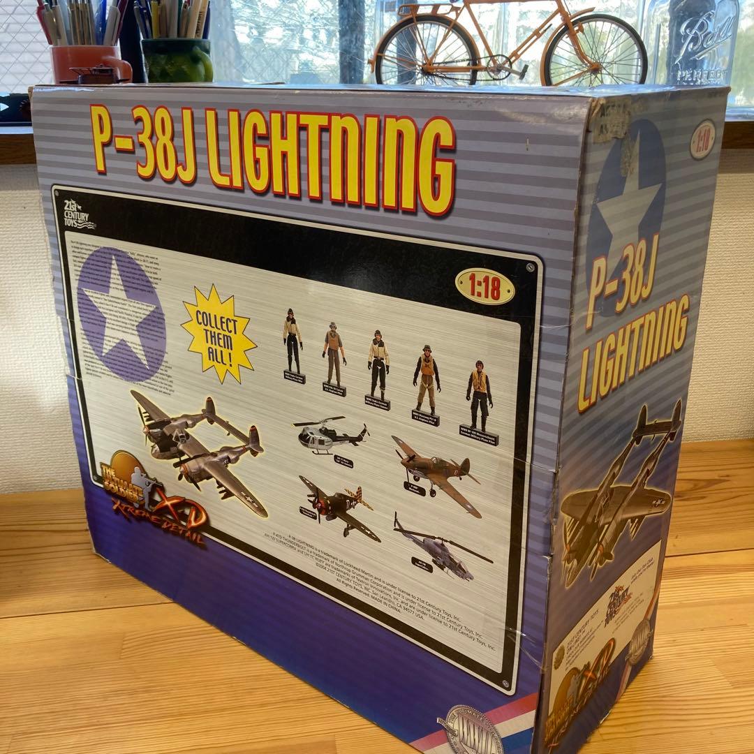 【新品未使用】21st Century Toys 1/18 P-38J