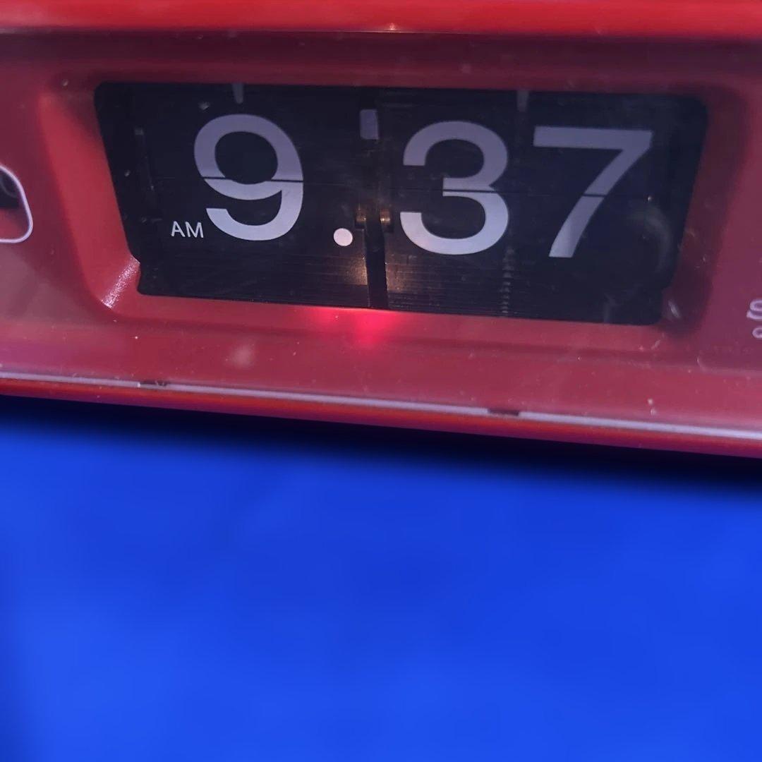 【昭和レトロ】SEIKO パタパタ時計 QN423R