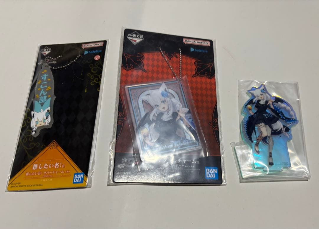 白上フブキ フィギュア4点セットまとめ売り