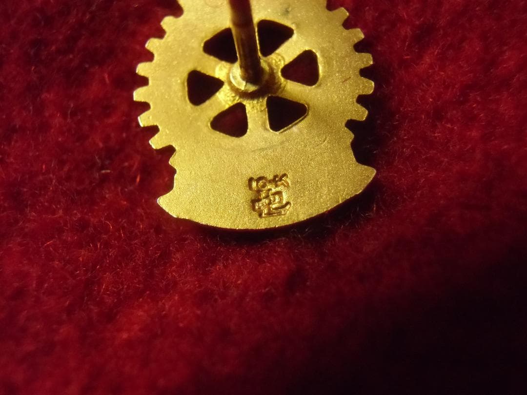 ★アメリカの勲章/徽章＊ロータリークラブ＊１０Ｋタイピン（実物）