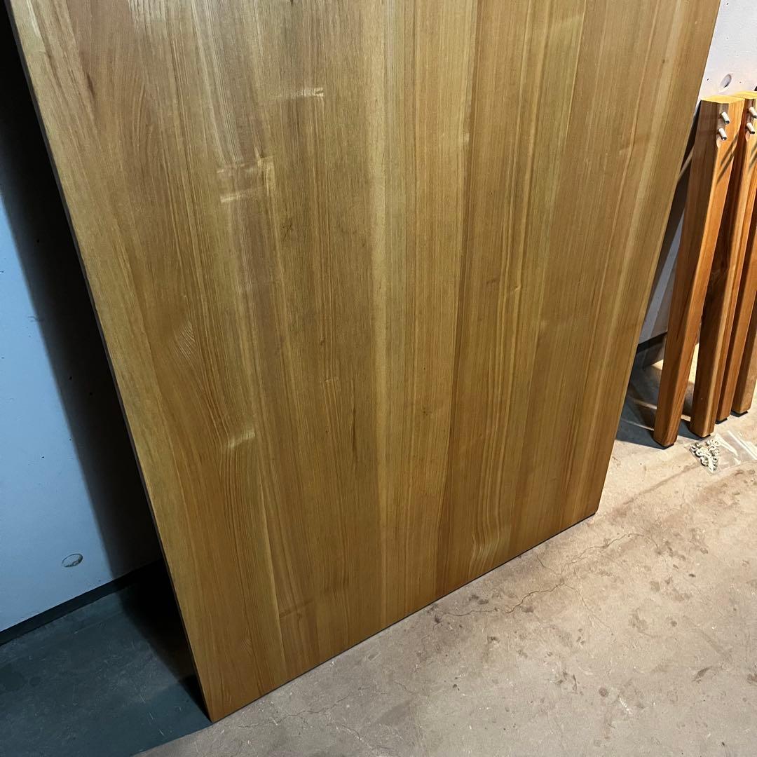 美品・廃盤希少★無印 タモ材ダイニングテーブル