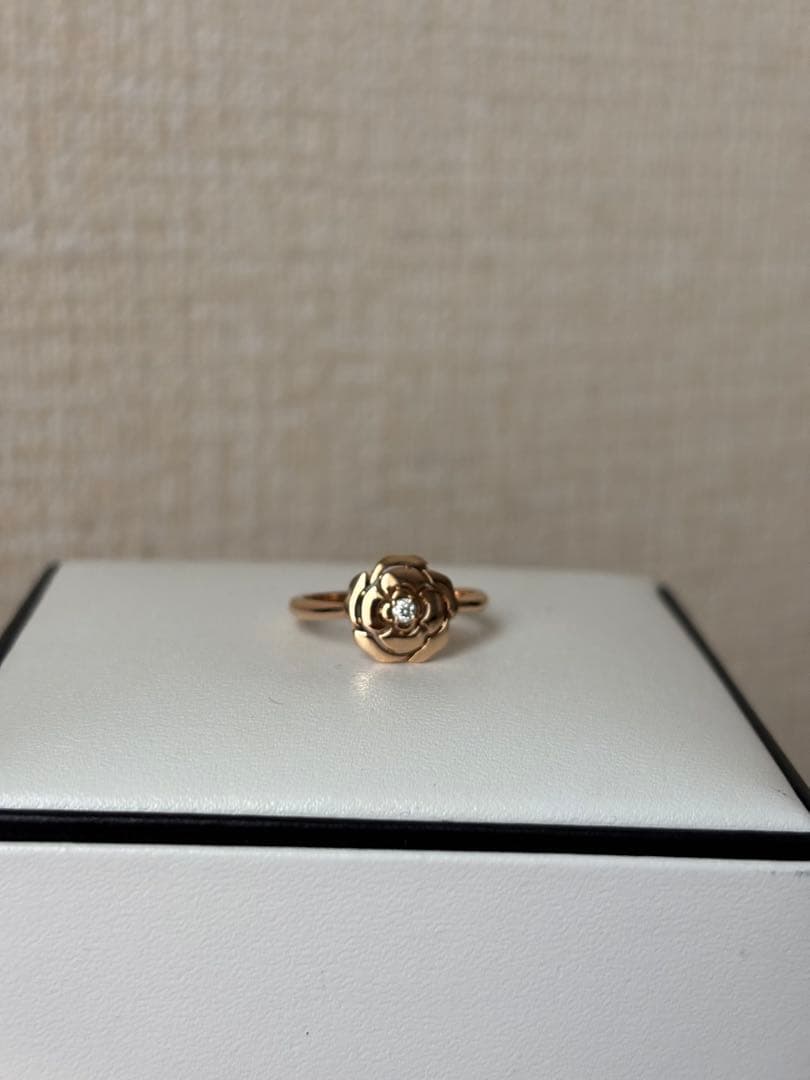 再値下げ‼️ CHANEL カメリアリング　53