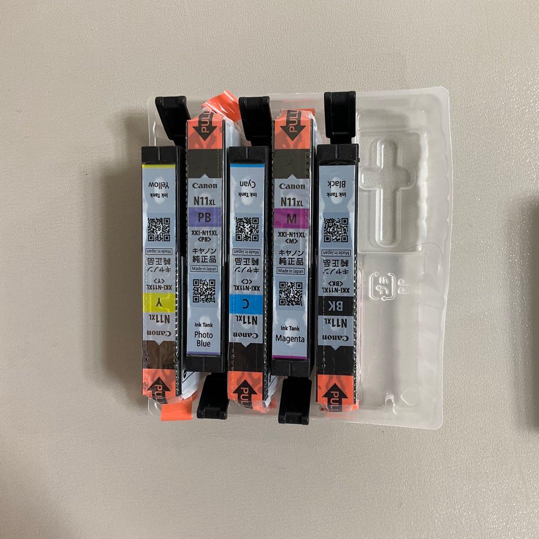 Canon N11 N10 大容量インクカートリッジ 6色マルチパック➕バラ5本