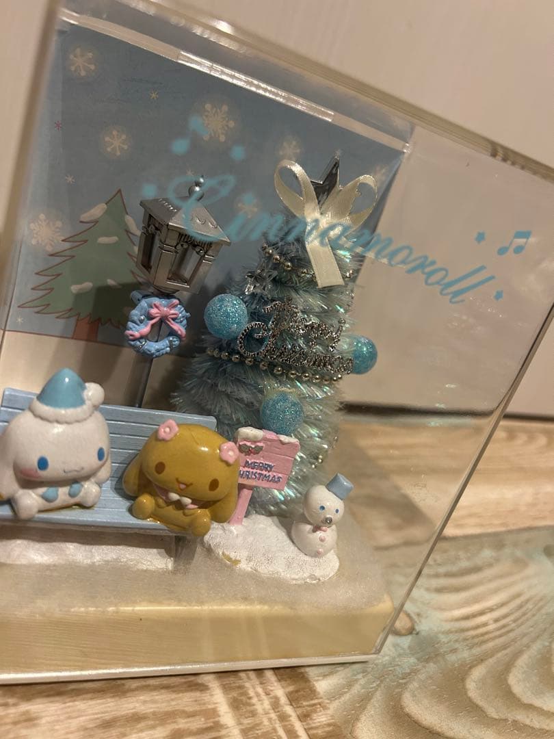 美品　シナモロール サンリオ　CN ジオラマツリーDX クリスマス　箱付き