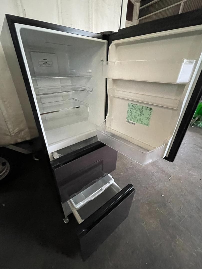 ハイセンス　3ドア冷凍冷蔵庫　282L