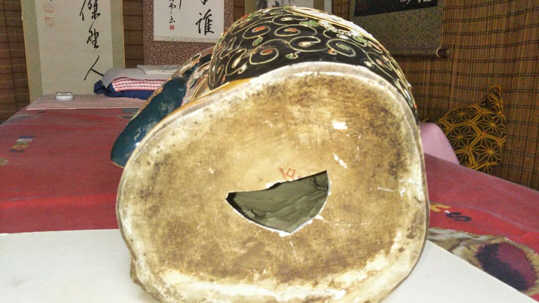 古い九谷焼です取りに来れるかた