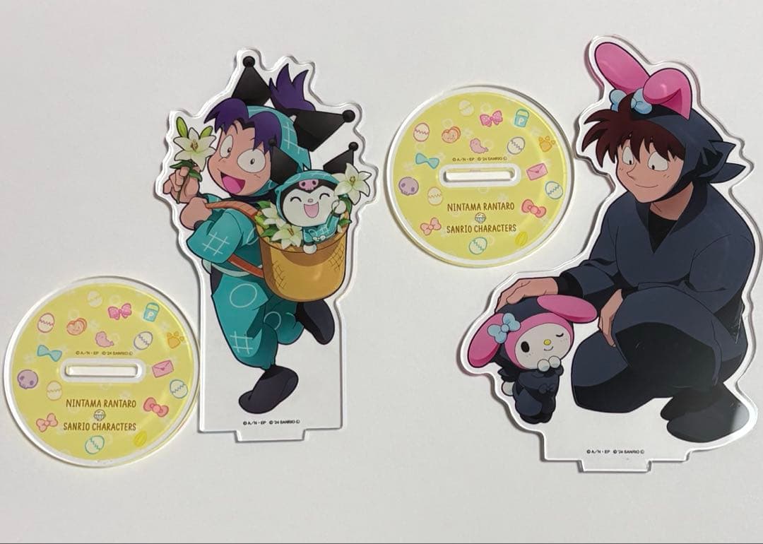 忍たま乱太郎 土井半助 きり丸 サンリオ アクリルスタンド