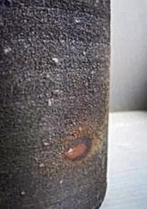 奥本健一　備前窯変花入（最上位作）M12