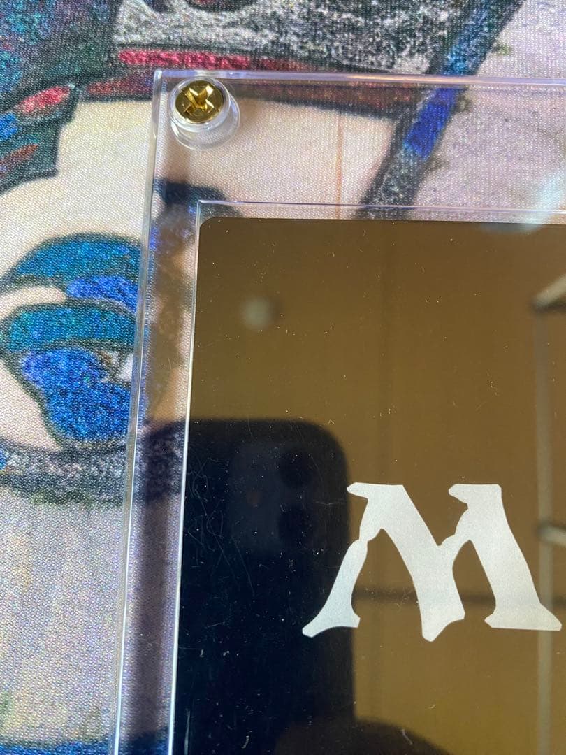 【珍品エラー】フィラーカード　Mマーク　黒