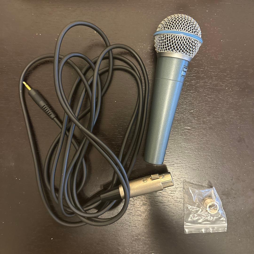プロ使用！ダイナミックマイク SHURE (シュアー)　BETA58A