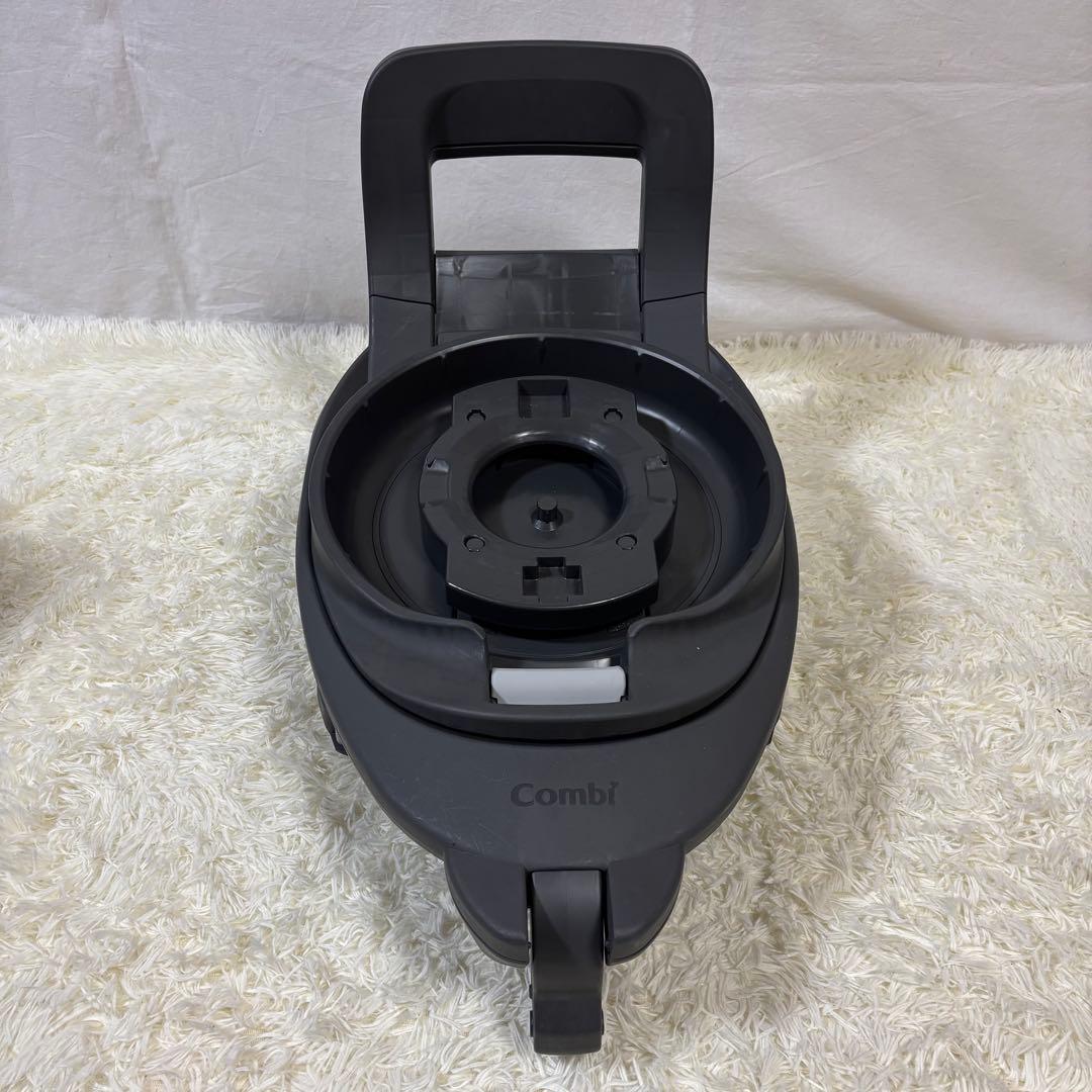 美品　Combi コンビ THE S ISOFIX エッグショック　ダークグレー