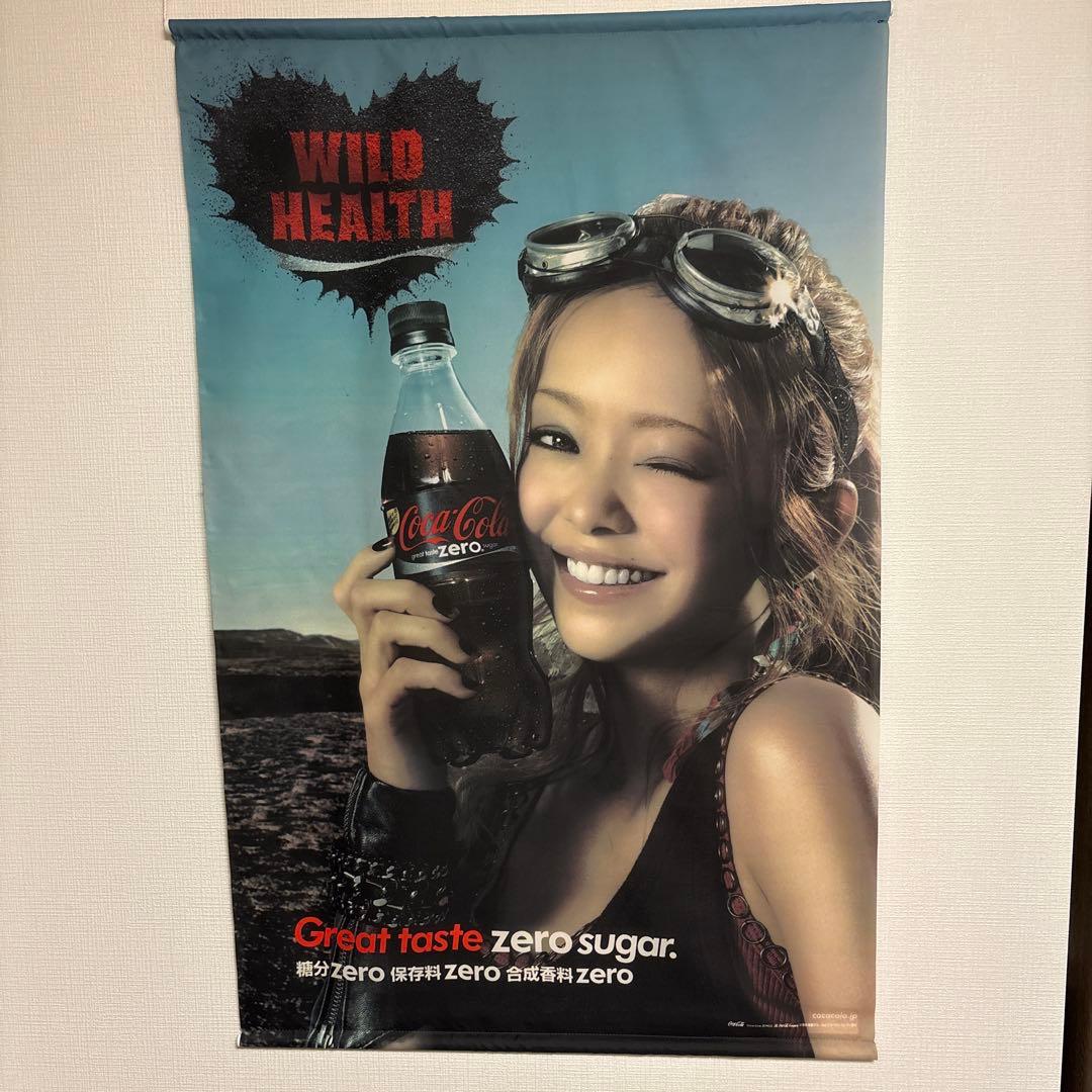 安室奈美恵Coca-Cola Zero 非売品タペストリー