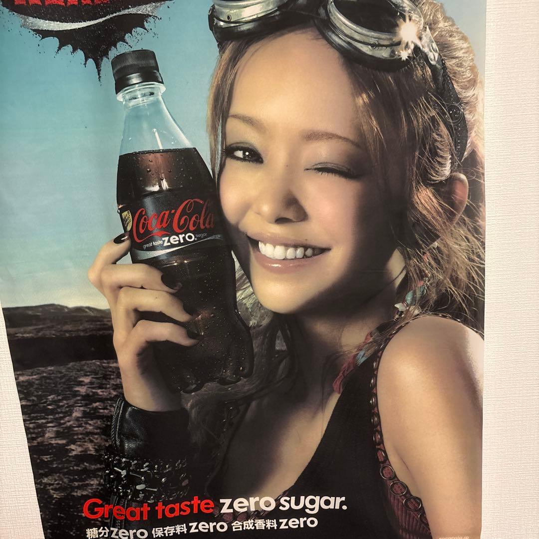 安室奈美恵Coca-Cola Zero 非売品タペストリー