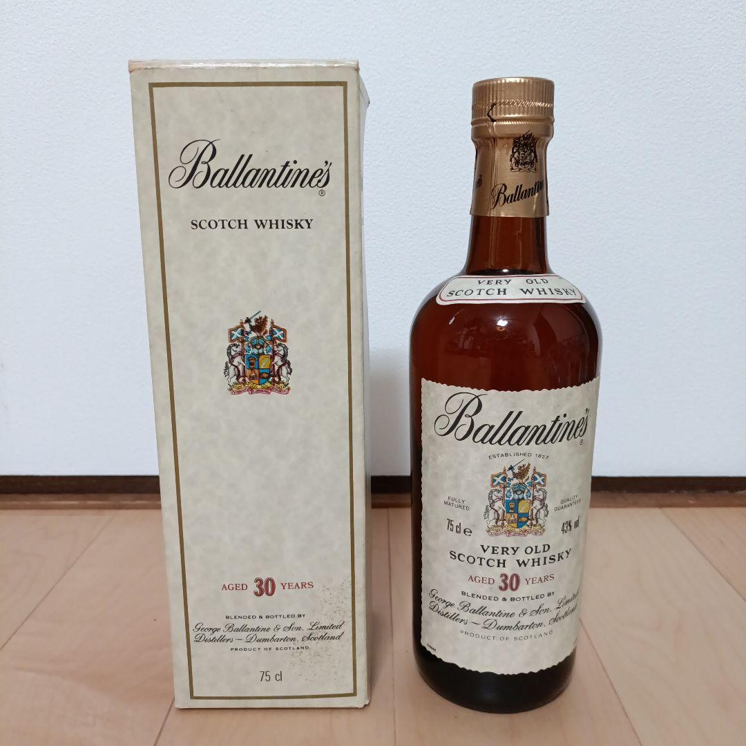 バランタイン　30年　スコッチウイスキー　750ml　箱入り　新品未開封