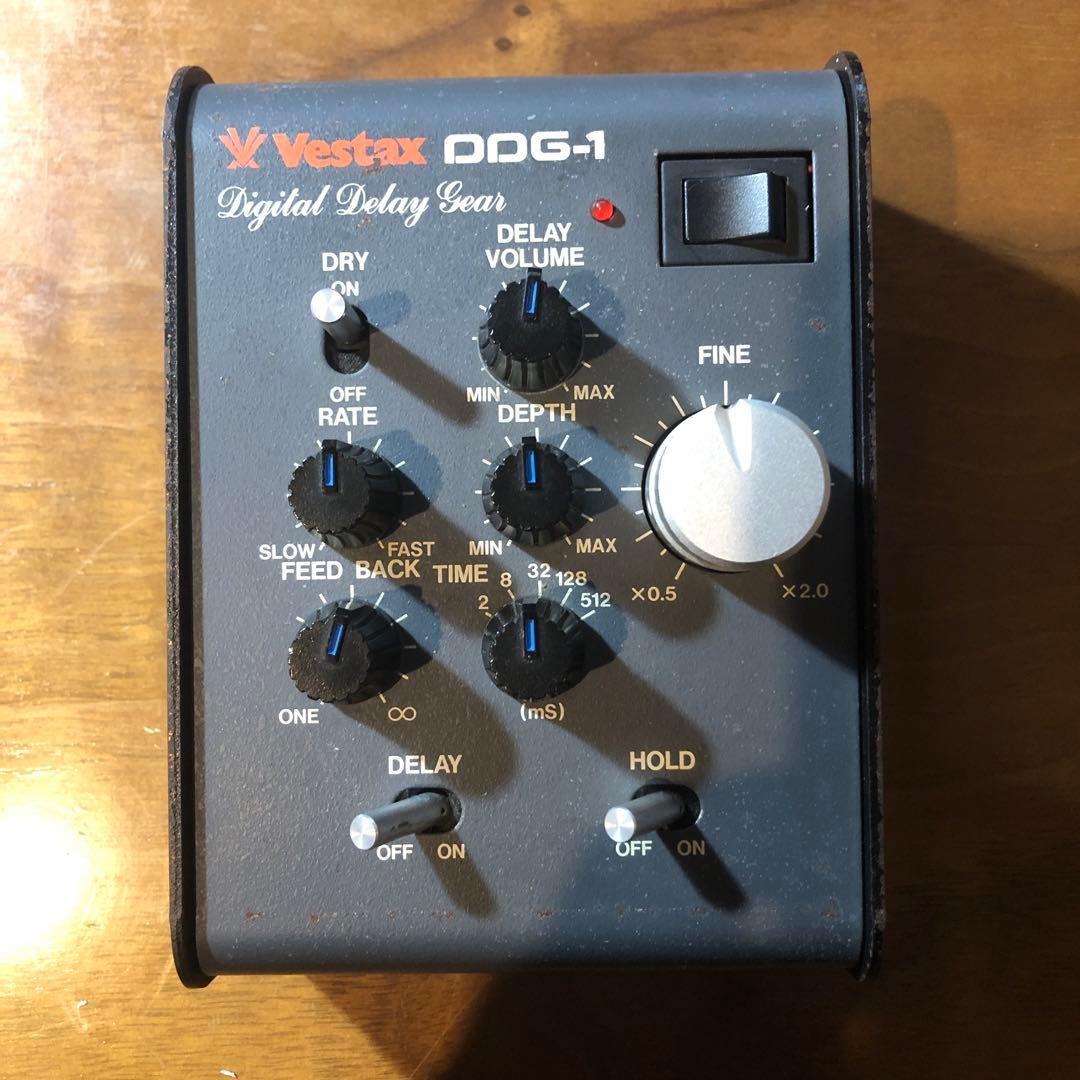 【中古】vestax DDG-1 デジタルディレイ　エフェクター