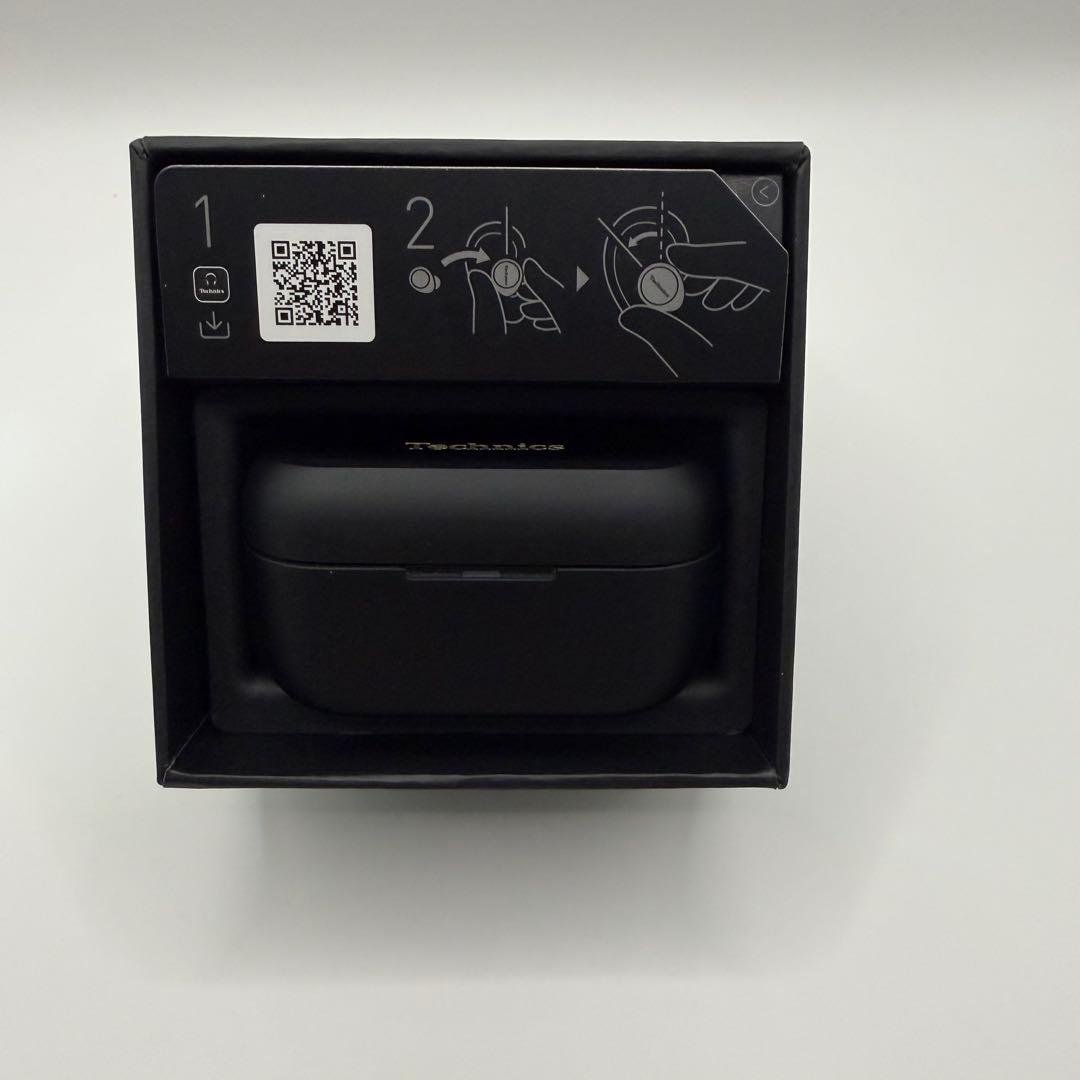 Technics AZ80 ワイヤレスイヤホン ブラック(シリコンケース付き)