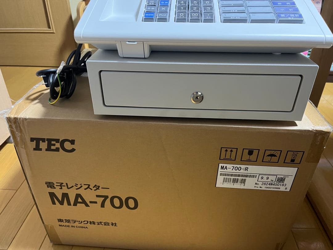 TEC 電子レジスター MA-700 ホワイト