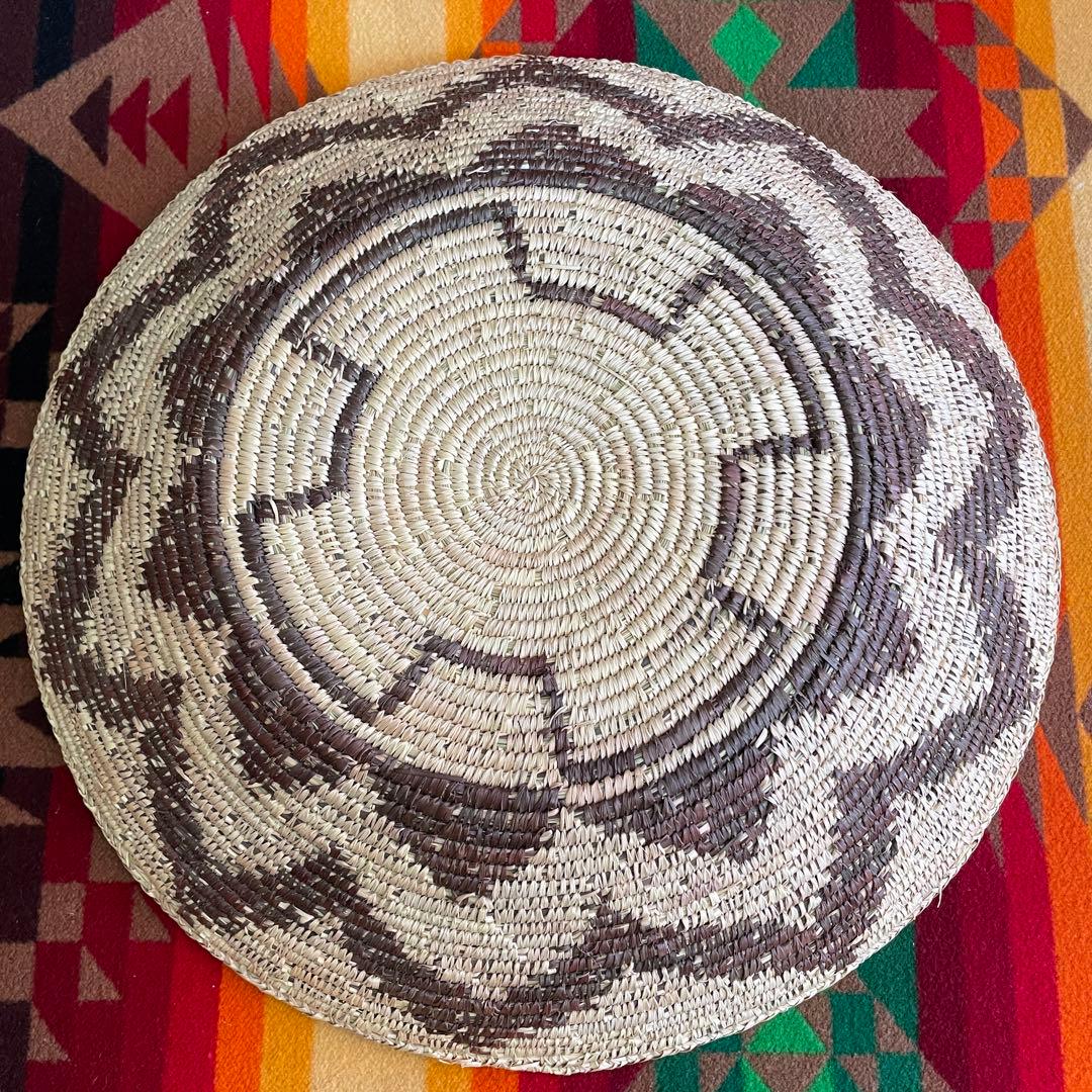 貴重特大！アリゾナ州　ネイティブアメリカン　BIGバスケット　ヴィンテージナバホ