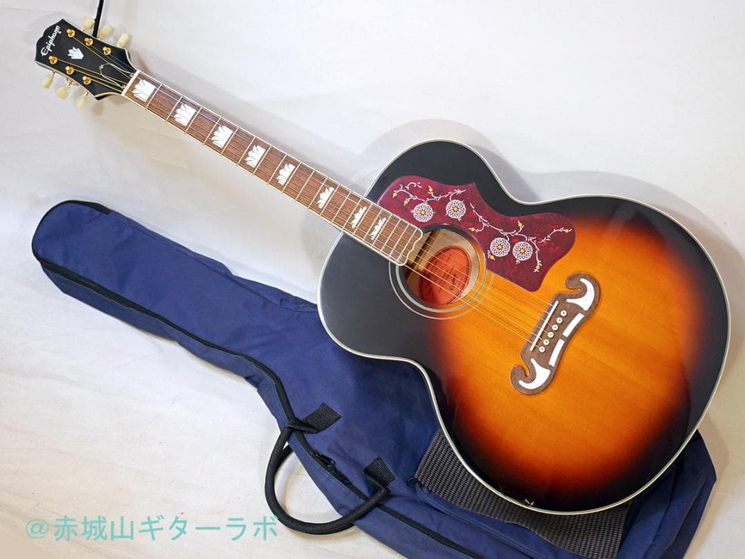 Epiphone Insp.by Gibson J-200★純正ソフトケース付