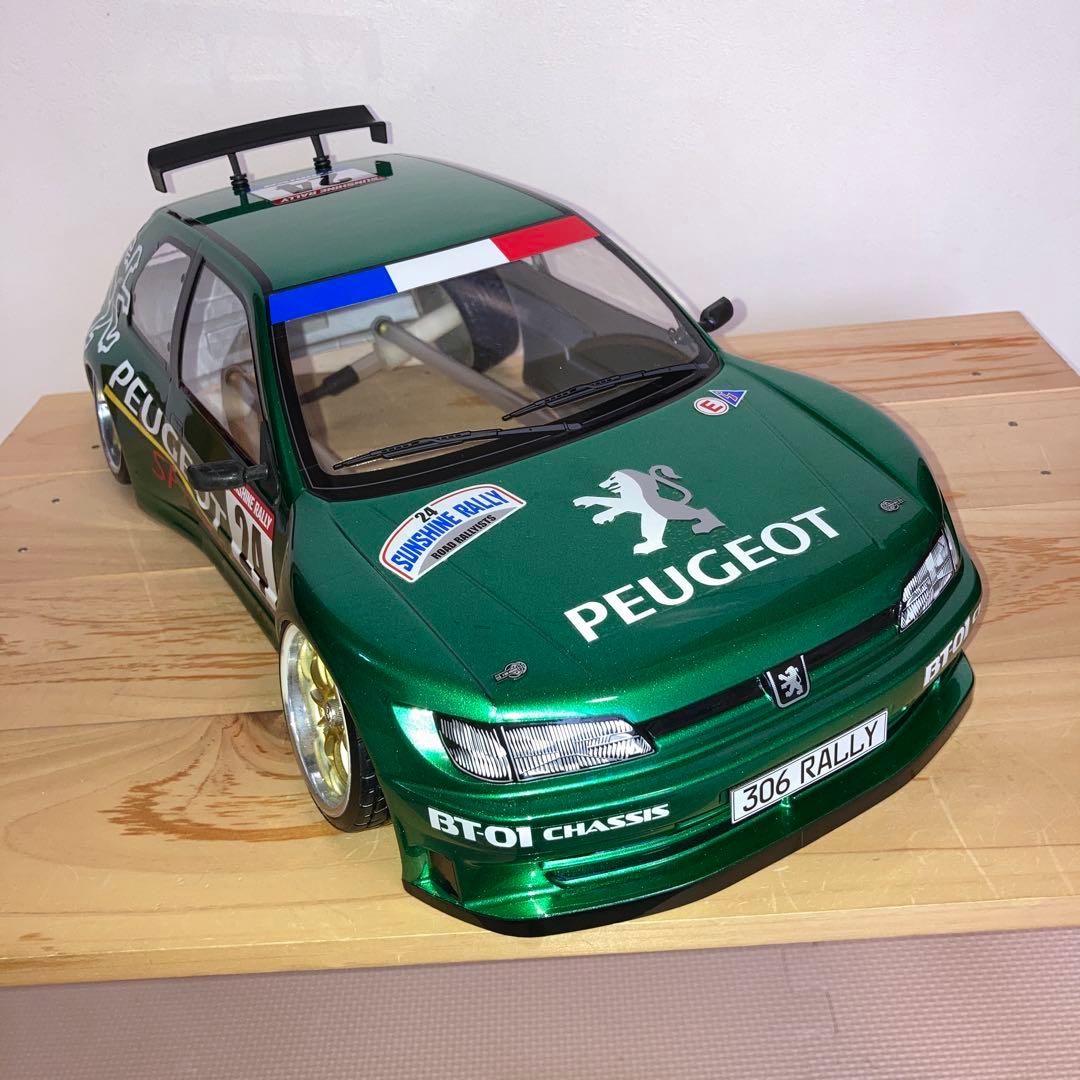 タミヤ　プジョー 306 マキシ ボディ