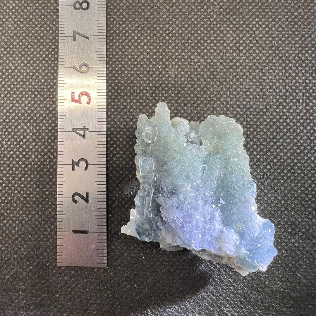 ヤオガンシャン産　「雪の城」「天使像」フローライト　シュガーフローライト