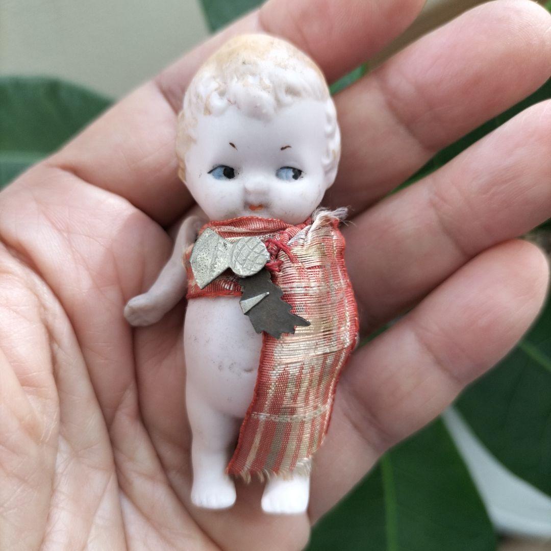 ドイツ　ビンテージ　ミニチュアビスクドール　スコットランド土産