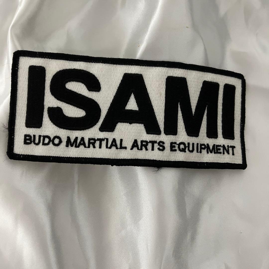 イサミ　ISAMI 格闘技　ボクシング　トランクス　ホワイト白　XL