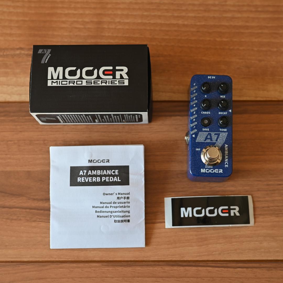ギター Mooer A7 reverb