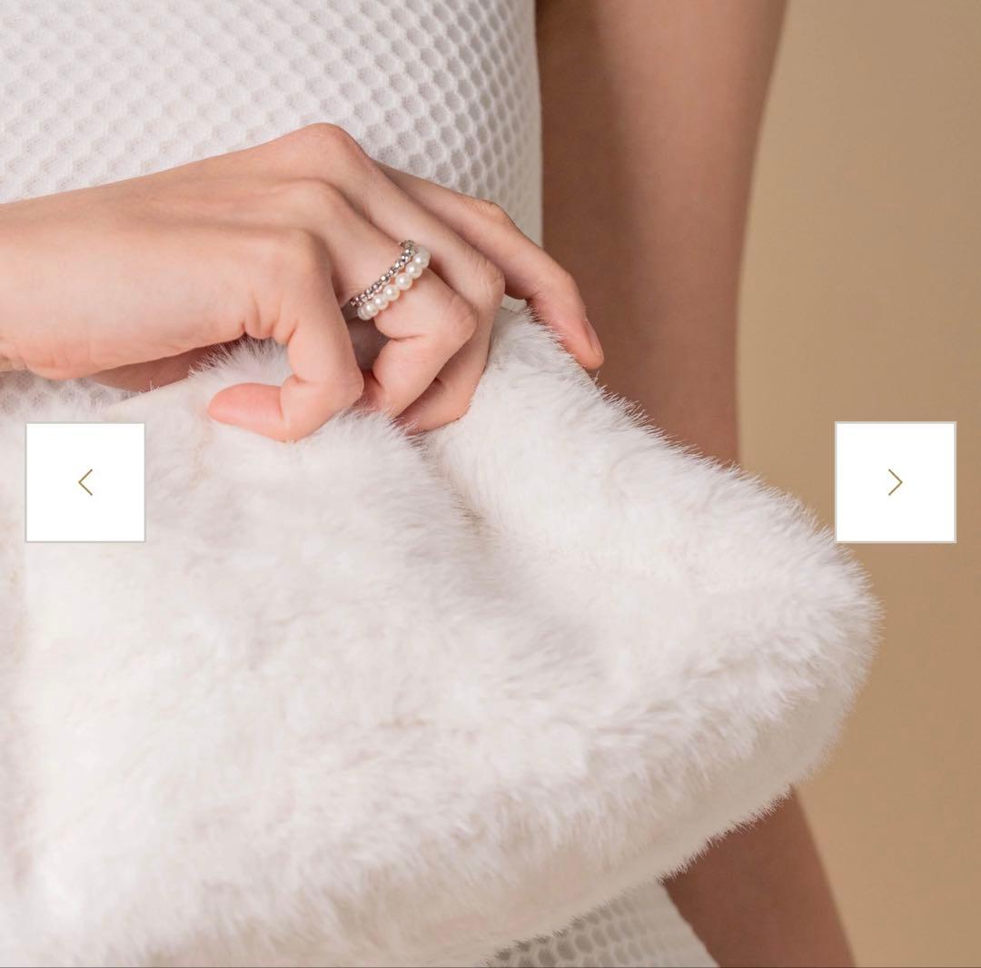 【Pearlish】 Spiral Pearl x WG Ring パーリッシュ