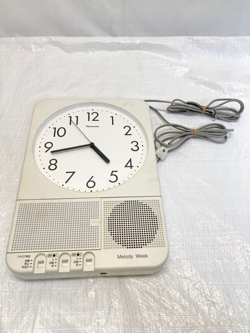 Panasonic Melody Week TD73 オフィス時計　ベルタイマー