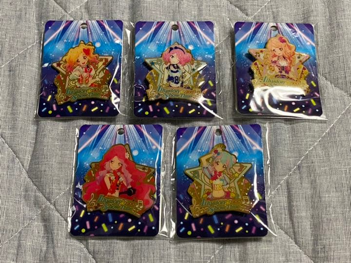 アイカツスターズ！イリュージョン☆ShowTime ピンバッジ 全5種セット
