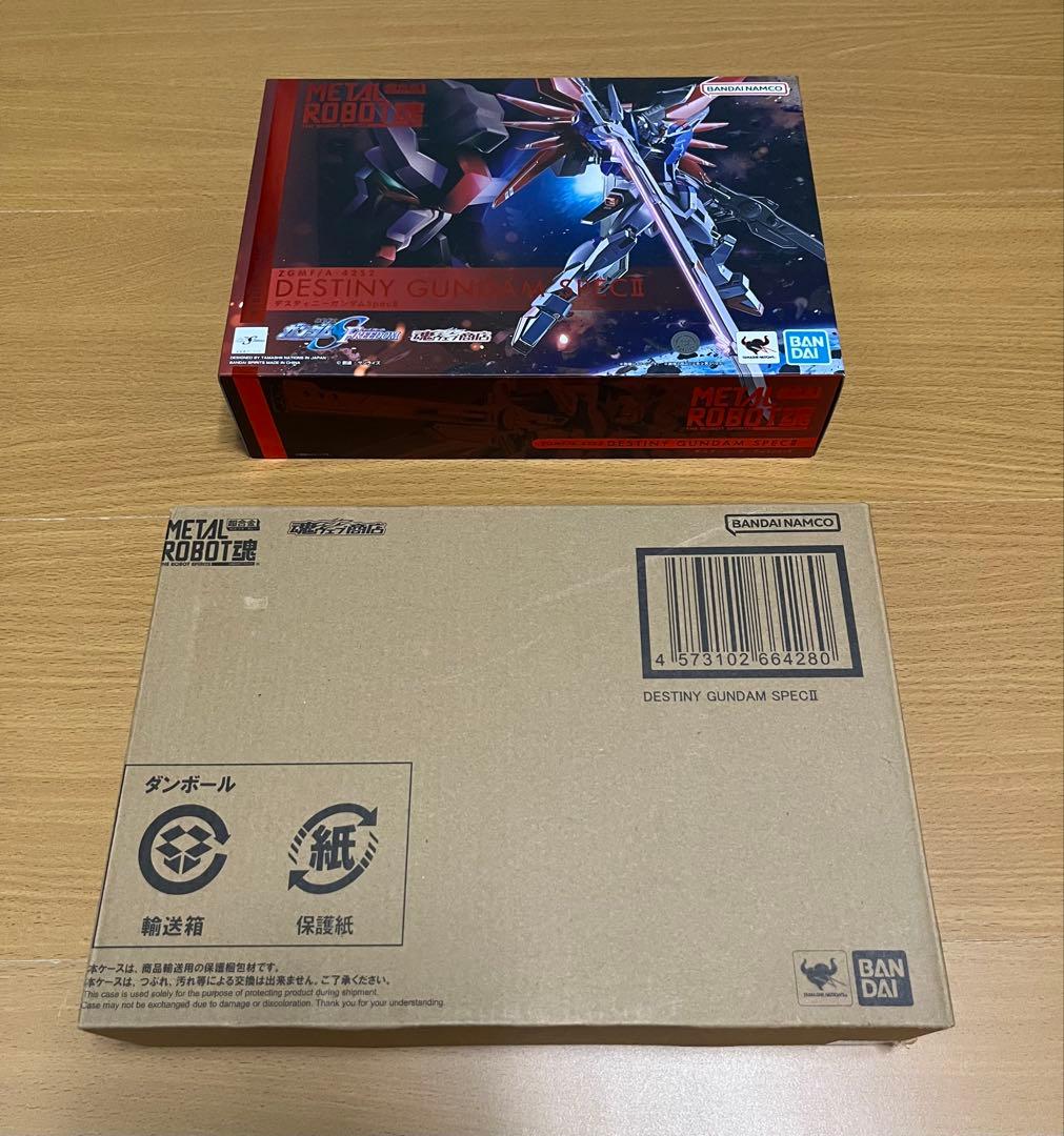 メタルロボット魂 デスティニーガンダムSPECⅡ ゼウスシルエット　光の翼セット