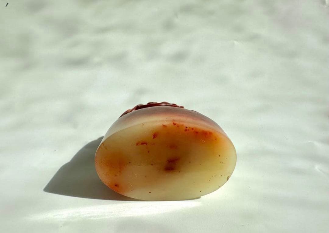 【螭虎献瑞】 古獣　美品　寿山石　高級印材　篆刻　印石　印石