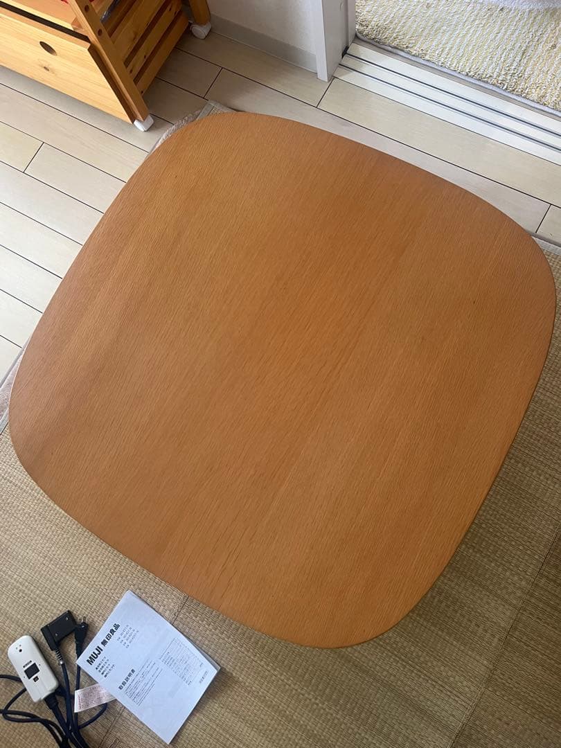 【ハッピーダルマさん専用】 無印良品　正方形こたつ　21年製　MJ-KS1-N