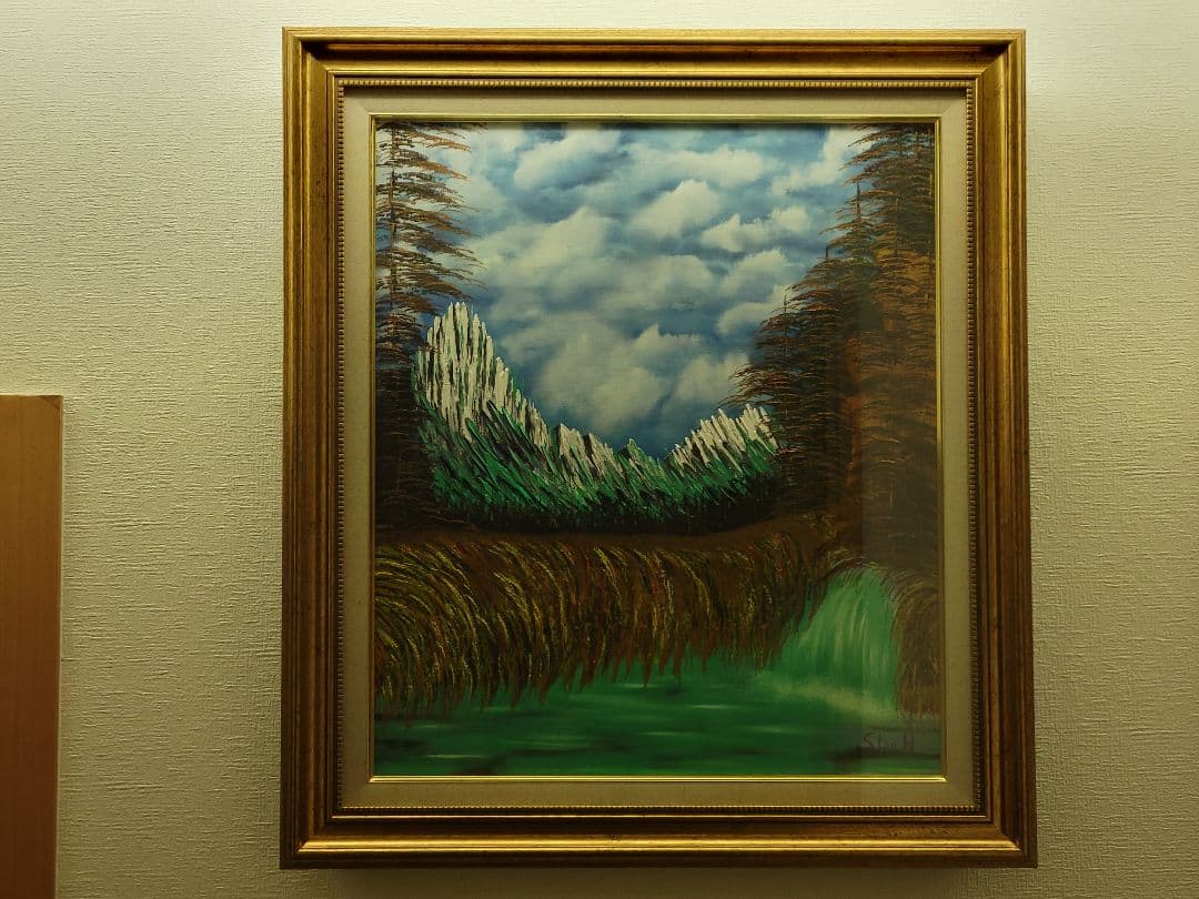 絵画 Spring in the valley