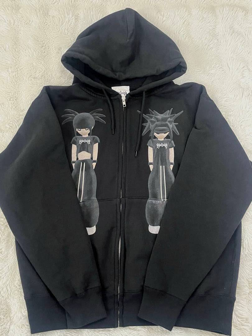 kouga ジップパーカー opium fuckthisindustry fti