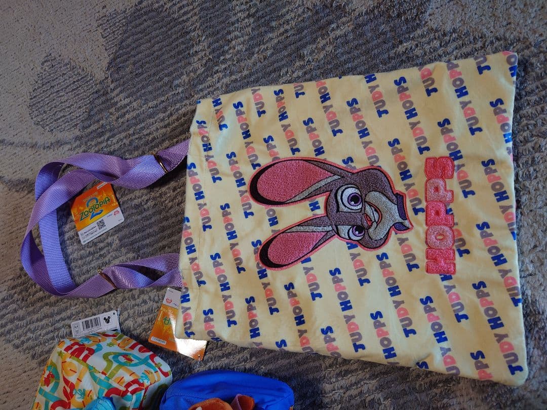 ズートピア2 プライズ ぬいぐるみ、カバン、ケース ニック・ジュディ・ゲイリー