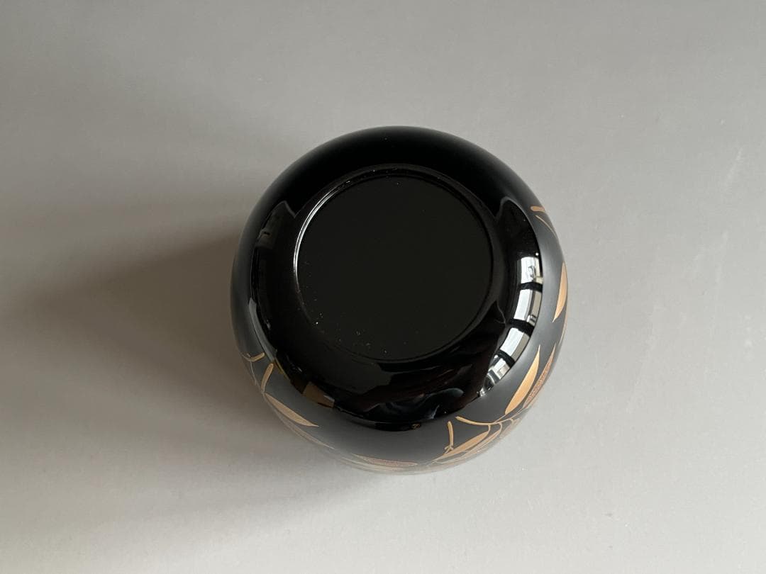 中村宗悦　利休好写　笹蒔絵　大棗　茶道具